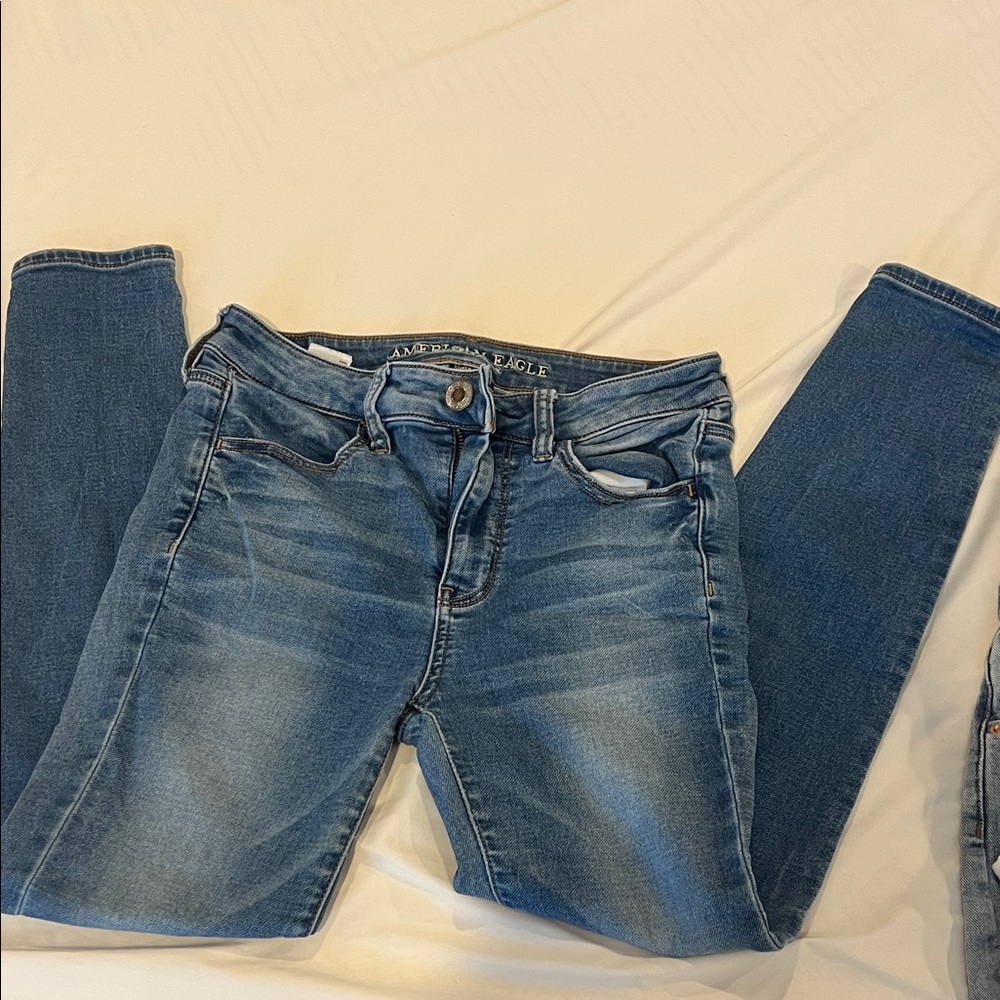 American Eagle Outfitters Women's HI RISE JEGGING CROP